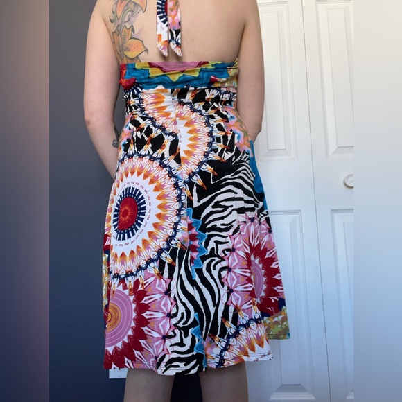 Colourful summer dress - Picture 2 of 6